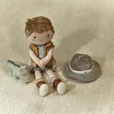 MUÑECO DE TELA MEDIANO LITTLE DUTCH ·JIM EXPLORADOR·