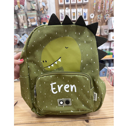 MOCHILA INFANTIL TRIXIE PEQUEÑA ·DINO·