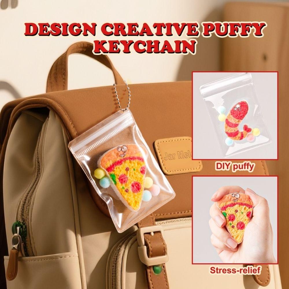 SET DE PINTURA DE ESPUMA JARMELO ·PIZZA·