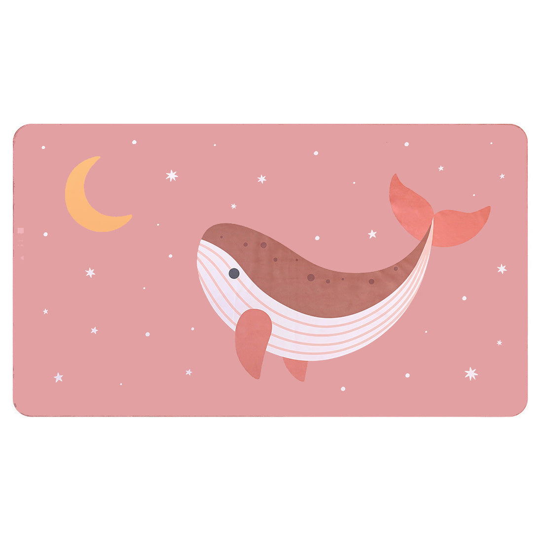 TOALLA PLAYA MICROFIBRA TUTETE ·WHALE PINK·
