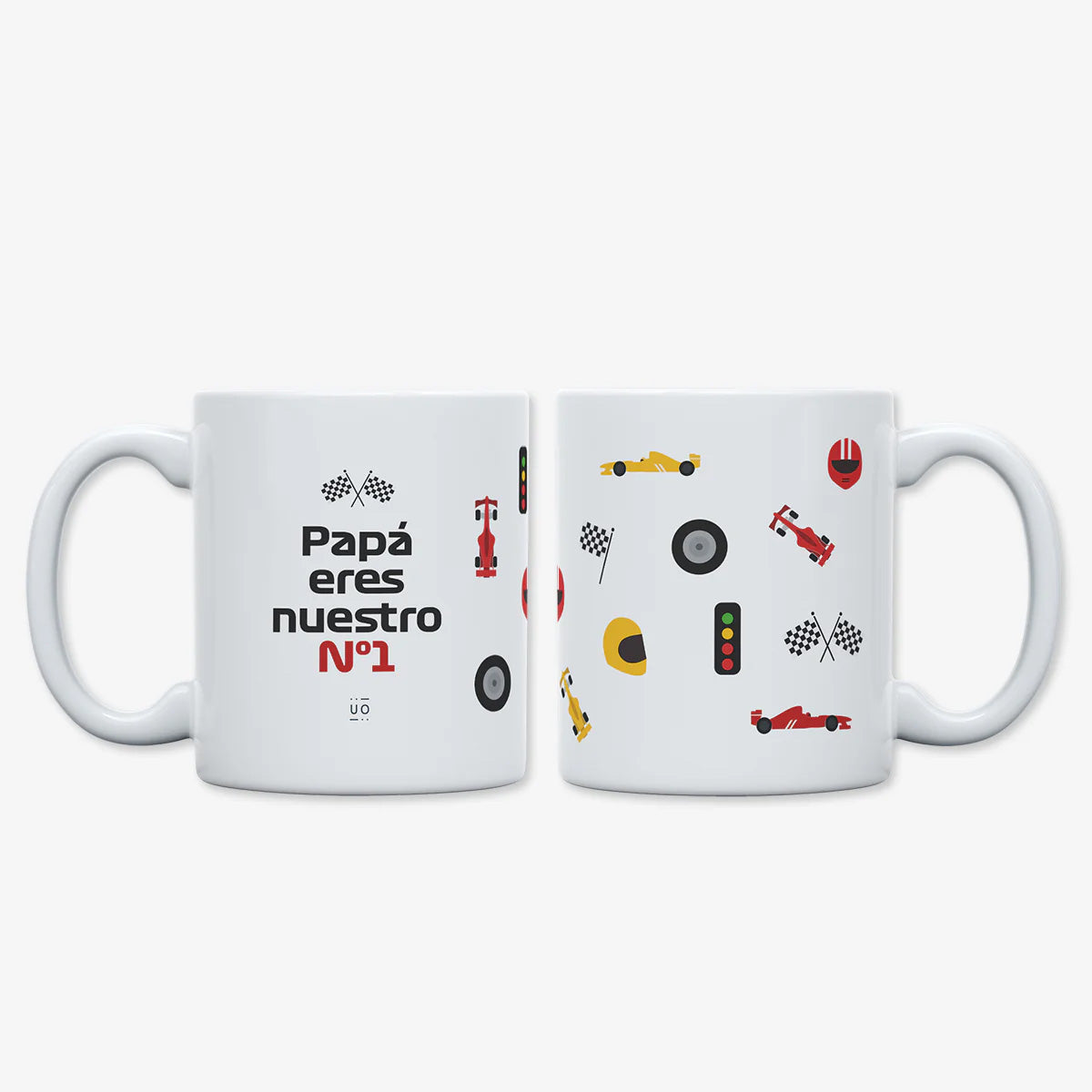 TAZA UO ·PAPÁ ERES NUESTRO Nº 1·