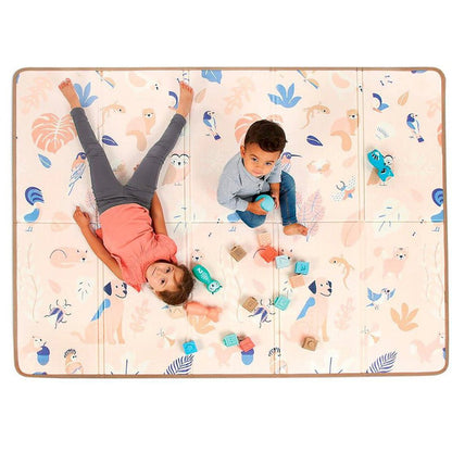 ALFOMBRA DE JUEGOS PLEGABLE Y REVERSIBLE LUDI - Happy Moments Baby