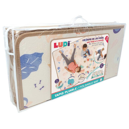 ALFOMBRA DE JUEGOS PLEGABLE Y REVERSIBLE LUDI - Happy Moments Baby