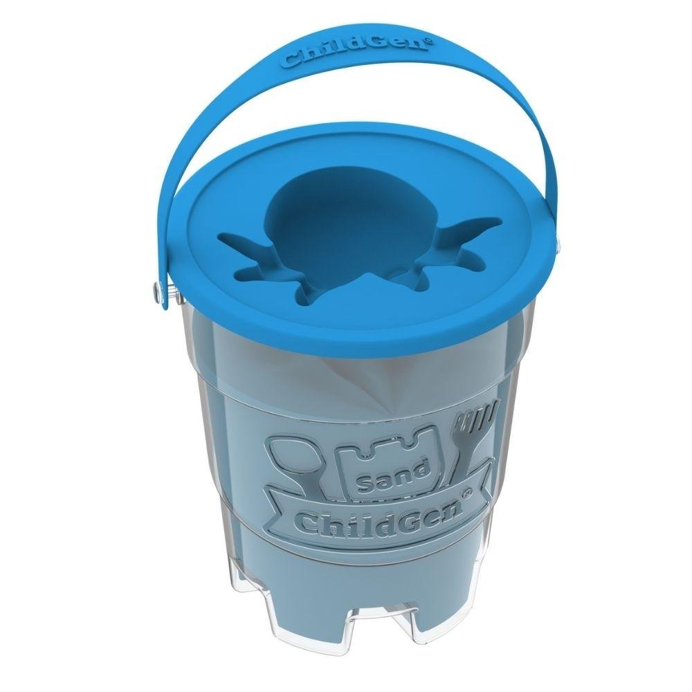 ARENA KINÉTICA CHILDGEN ·BOTE DE 500G COLOR AZUL· - Happy Moments Baby