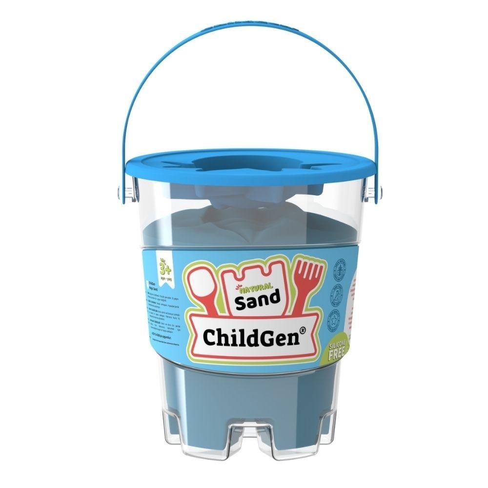 ARENA KINÉTICA CHILDGEN ·BOTE DE 500G COLOR AZUL· - Happy Moments Baby