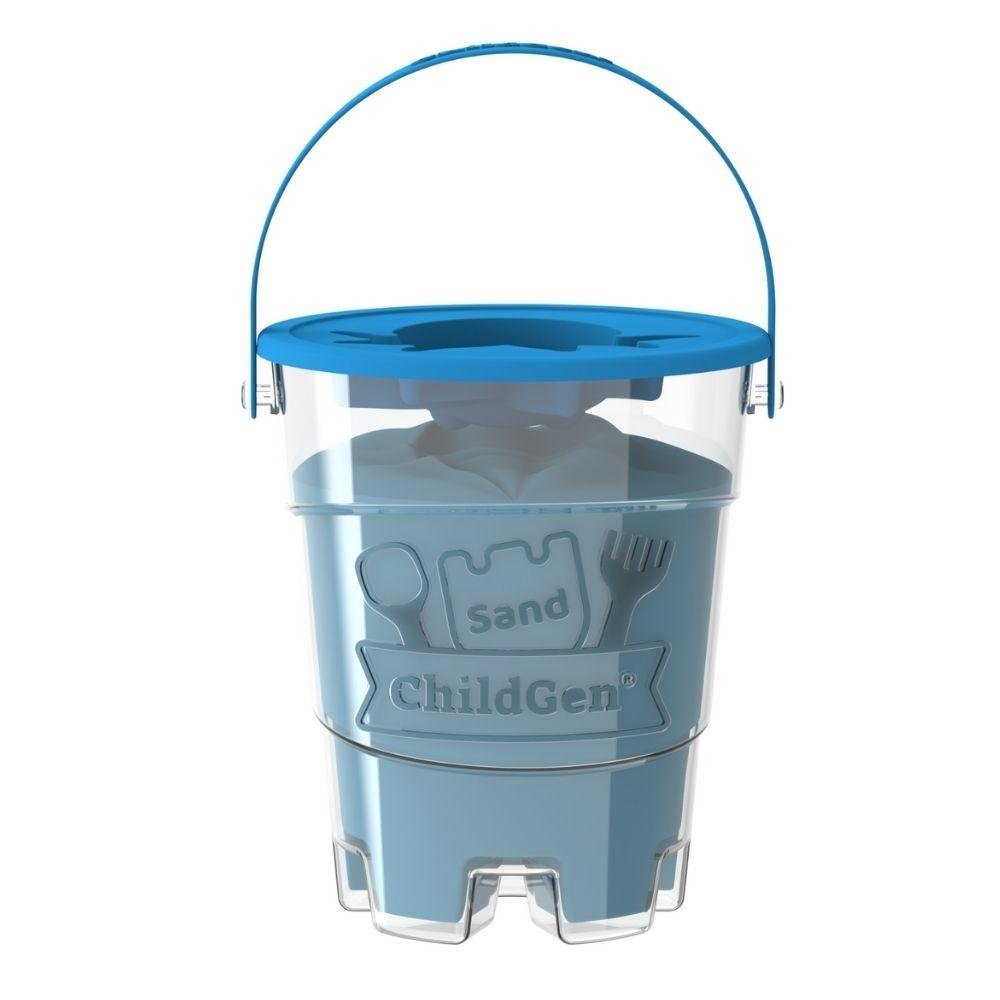 ARENA KINÉTICA CHILDGEN ·BOTE DE 500G COLOR AZUL· - Happy Moments Baby