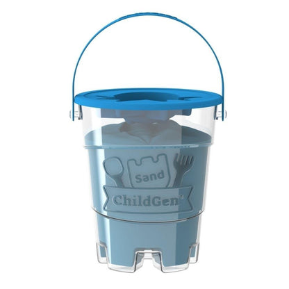 ARENA KINÉTICA CHILDGEN ·BOTE DE 500G COLOR AZUL· - Happy Moments Baby