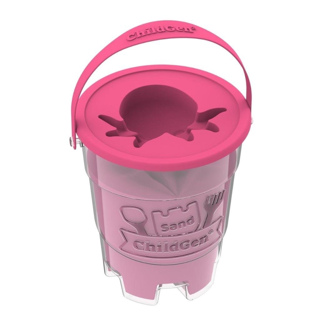 ARENA KINÉTICA CHILDGEN ·BOTE DE 500G COLOR ROSA· - Happy Moments Baby