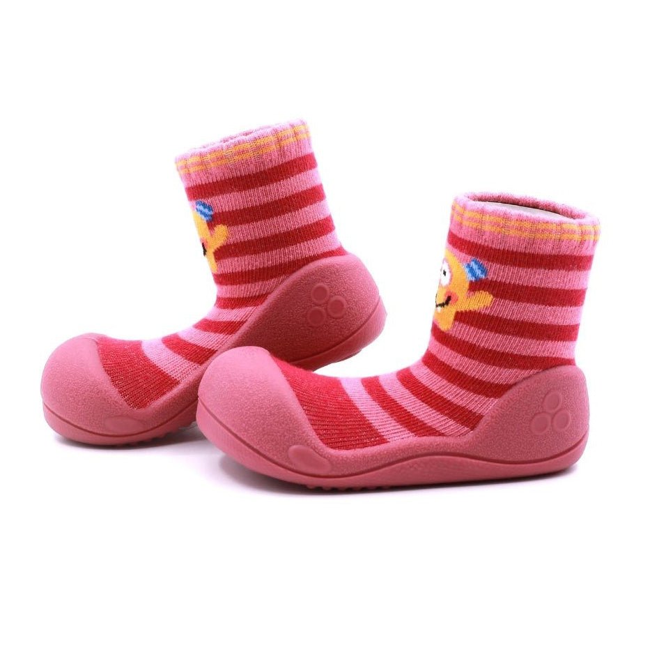 ATTIPAS CALZADO BEBÉ ·MONSTER PINK· - Happy Moments Baby