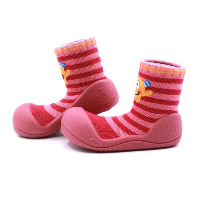 ATTIPAS CALZADO BEBÉ ·MONSTER PINK· - Happy Moments Baby
