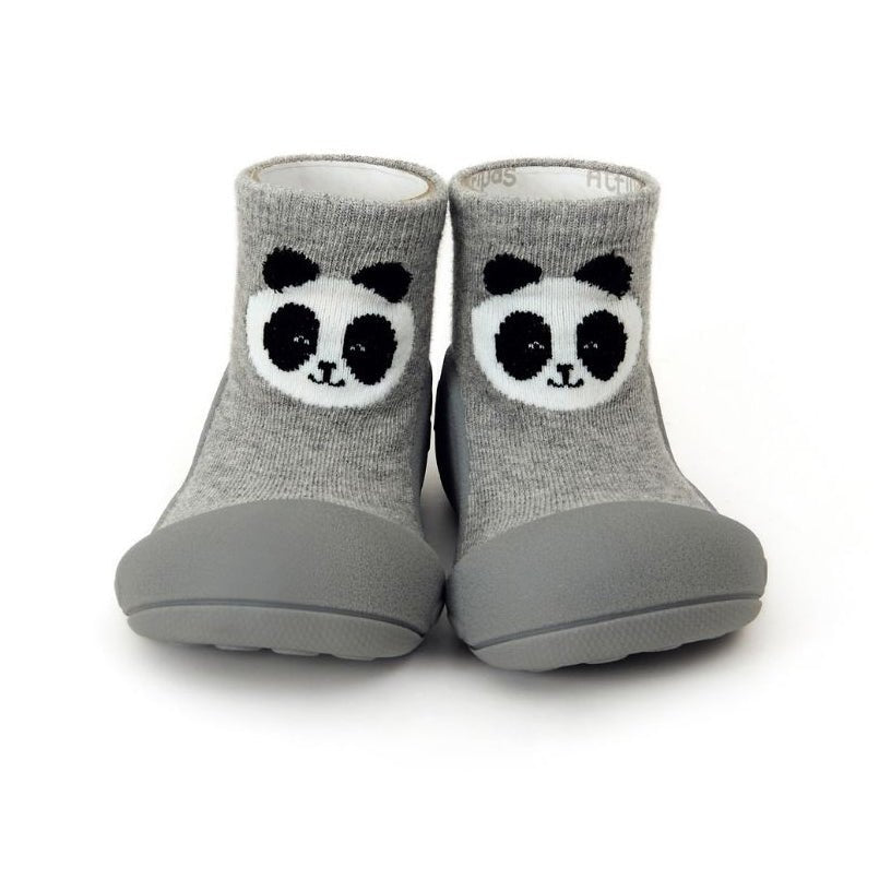 ATTIPAS CALZADO BEBÉ ·PANDA GREY· - Happy Moments Baby