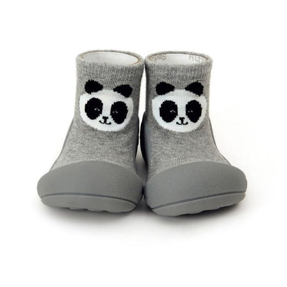 ATTIPAS CALZADO BEBÉ ·PANDA GREY· - Happy Moments Baby