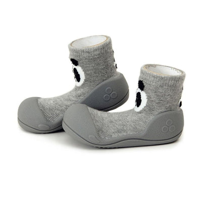 ATTIPAS CALZADO BEBÉ ·PANDA GREY· - Happy Moments Baby