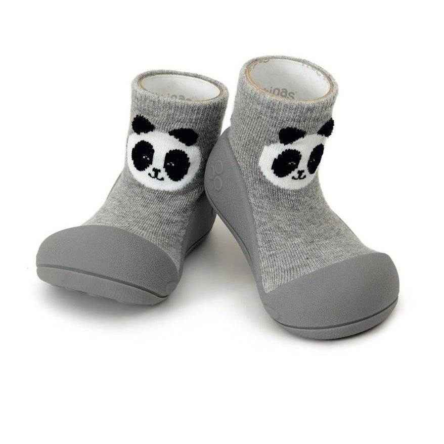 ATTIPAS CALZADO BEBÉ ·PANDA GREY· - Happy Moments Baby