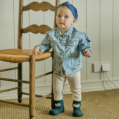 ATTIPAS CALZADO BEBÉ ·PENGUIN NAVY· - Happy Moments Baby