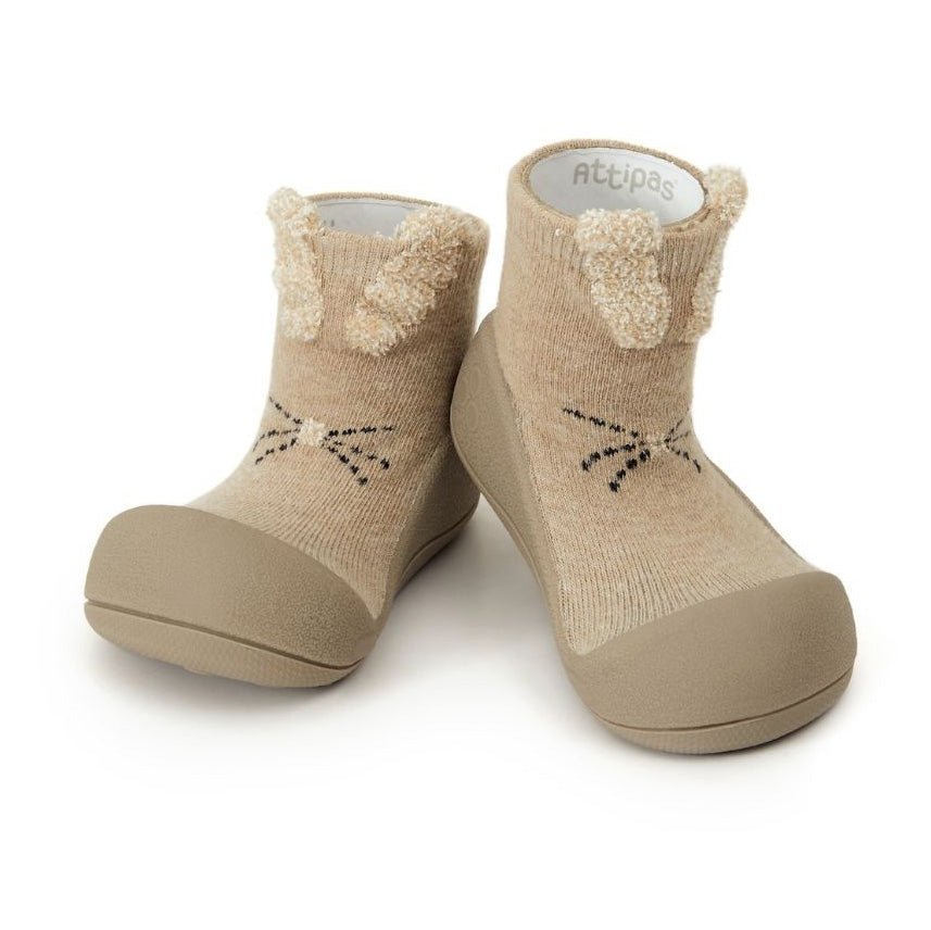 ATTIPAS CALZADO BEBÉ ·RABBIT BEIGE· - Happy Moments Baby