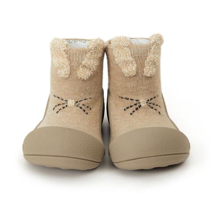 ATTIPAS CALZADO BEBÉ ·RABBIT BEIGE· - Happy Moments Baby