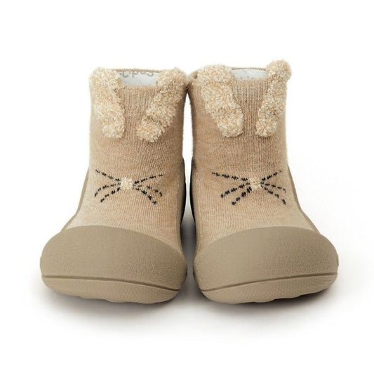 ATTIPAS CALZADO BEBÉ ·RABBIT BEIGE· - Happy Moments Baby