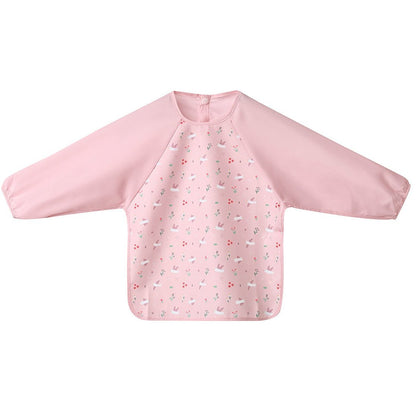 BABERO CON MANGAS TUTETE ·BLOSSOM BIRDS· - Happy Moments Baby
