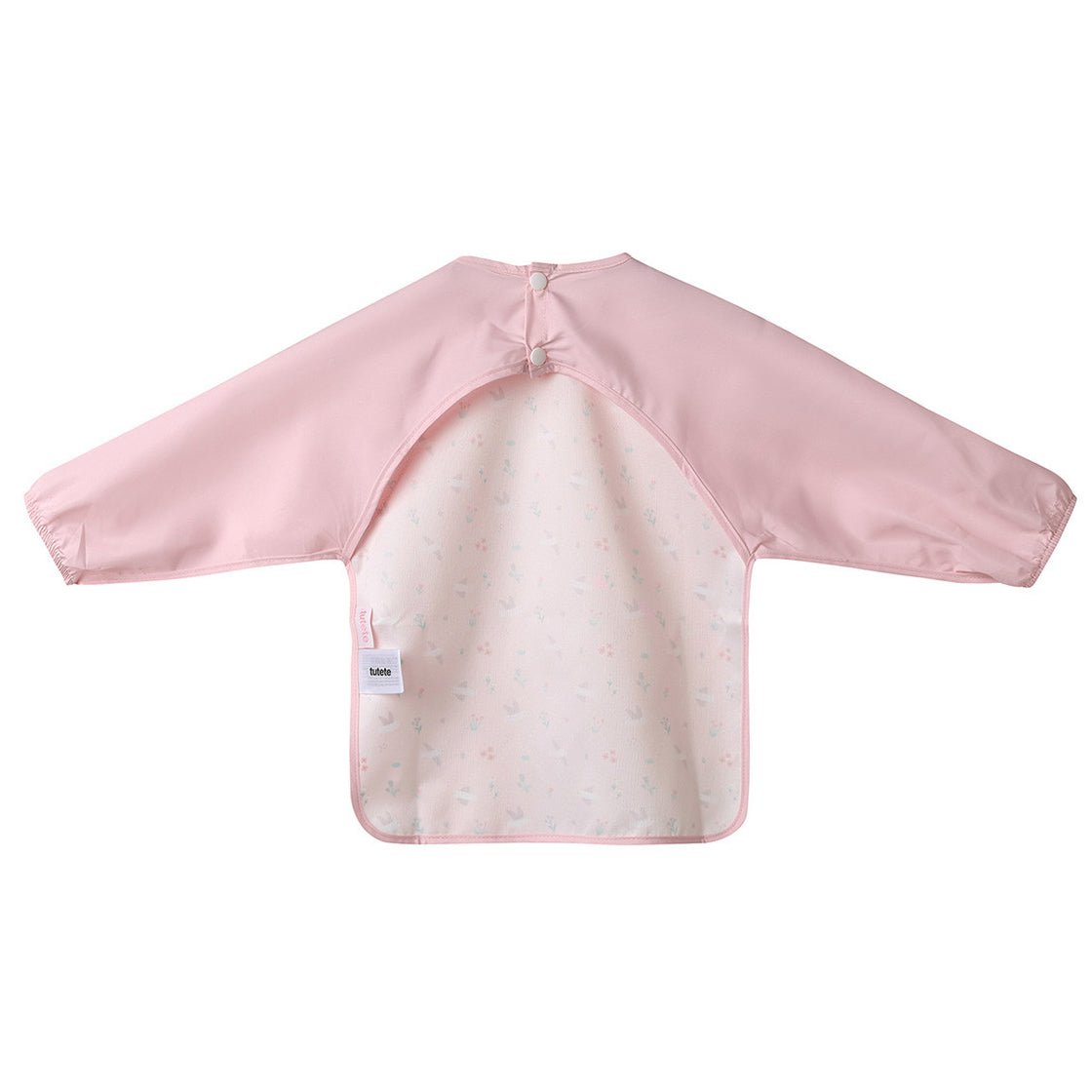 BABERO CON MANGAS TUTETE ·BLOSSOM BIRDS· - Happy Moments Baby
