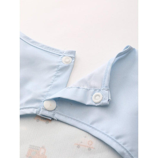 BABERO CON MANGAS TUTETE ·CITY CARS· - Happy Moments Baby