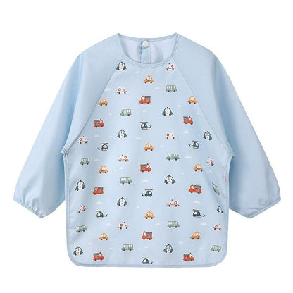 BABERO CON MANGAS TUTETE ·CITY CARS· - Happy Moments Baby