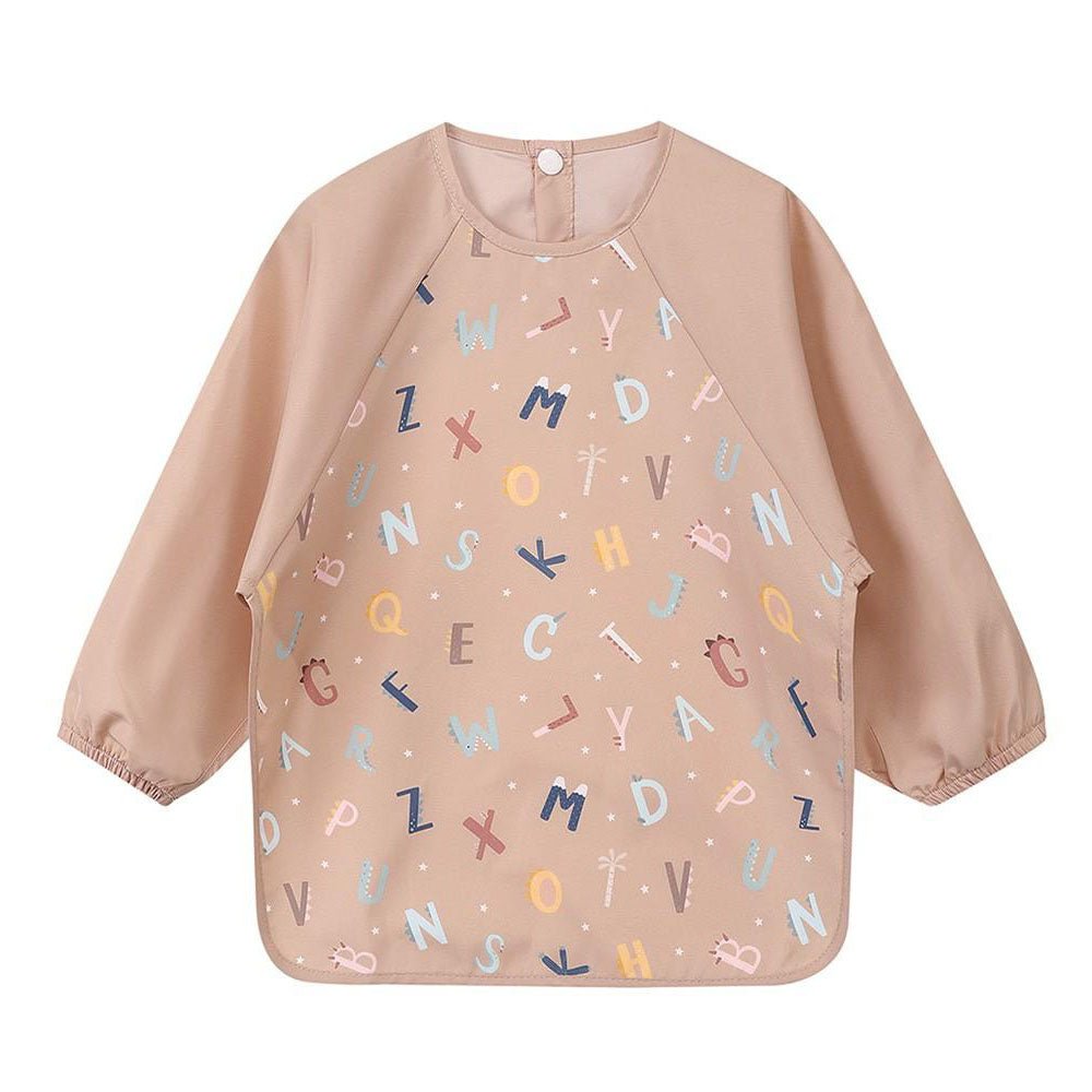 BABERO CON MANGAS TUTETE ·FUNNY LETTERS· - Happy Moments Baby