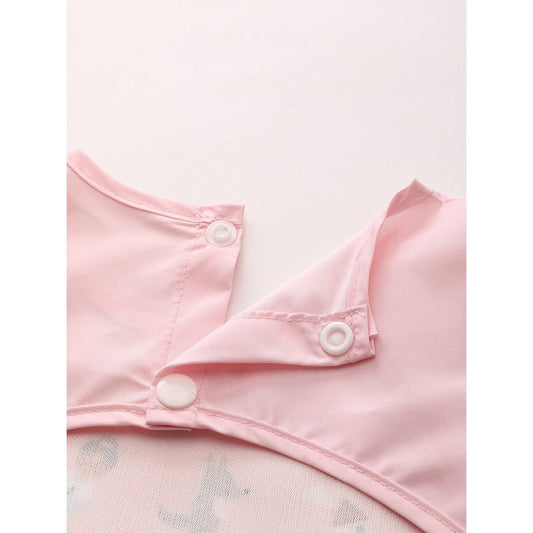 BABERO CON MANGAS TUTETE ·LITTLE RED· - Happy Moments Baby