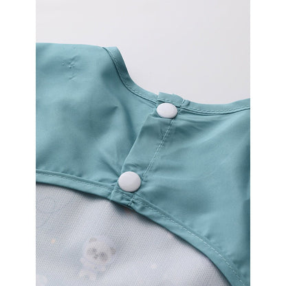 BABERO CON MANGAS TUTETE ·PANDAS IN SPACE· - Happy Moments Baby