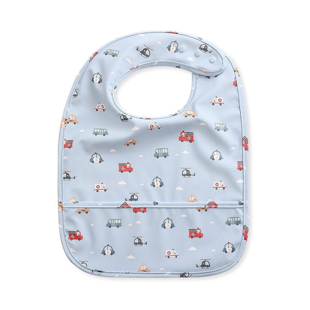 BABERO IMPERMEABLE TUTETE ·CITY CARS· - Happy Moments Baby