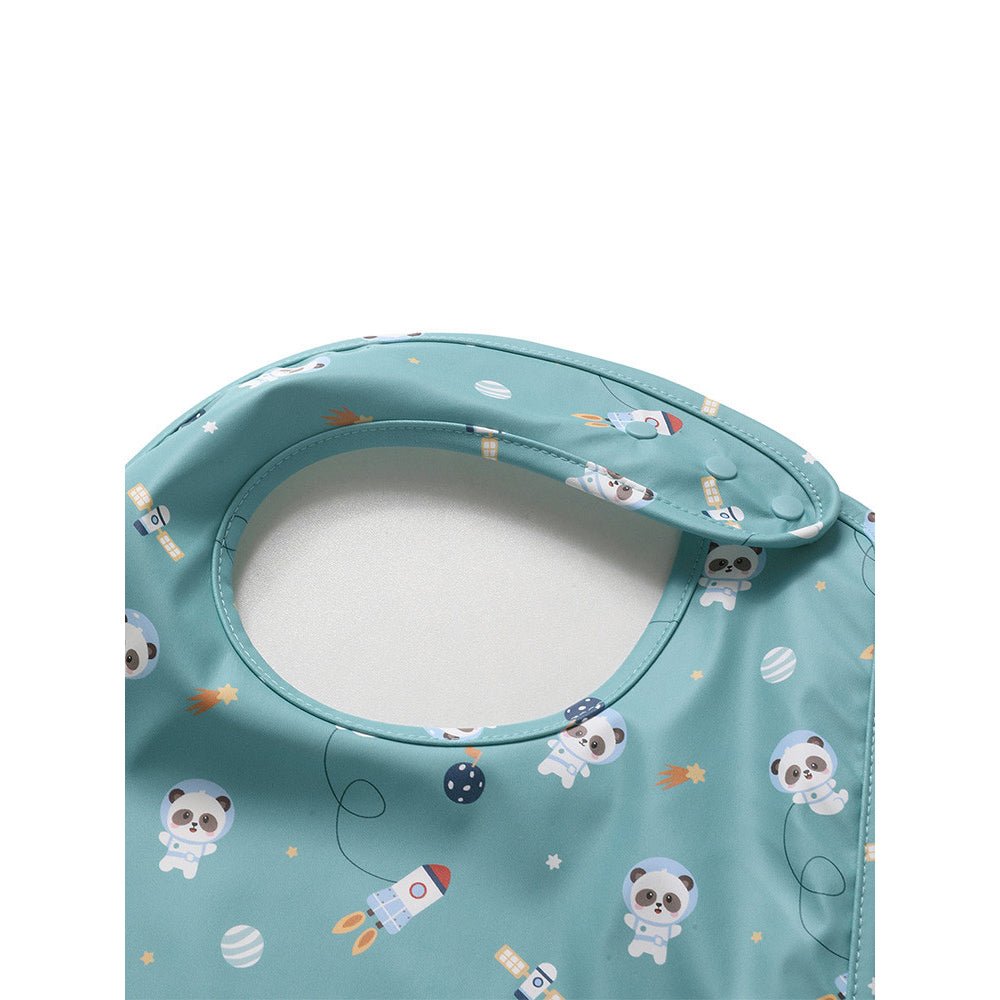 BABERO IMPERMEABLE TUTETE ·PANDAS IN SPACE· - Happy Moments Baby
