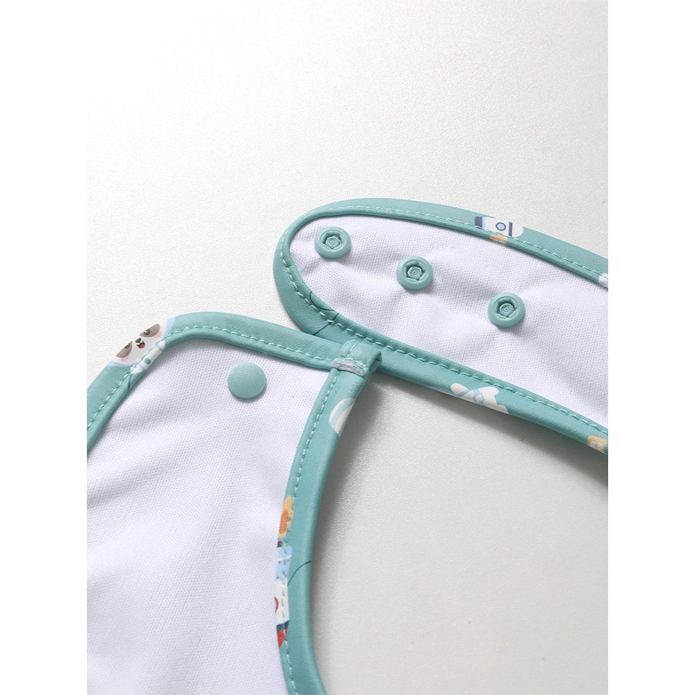 BABERO IMPERMEABLE TUTETE ·PANDAS IN SPACE· - Happy Moments Baby