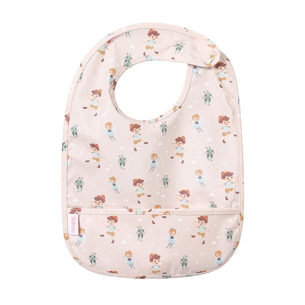 BABERO IMPERMEABLE TUTETE ·THE WOODEN BOY· - Happy Moments Baby