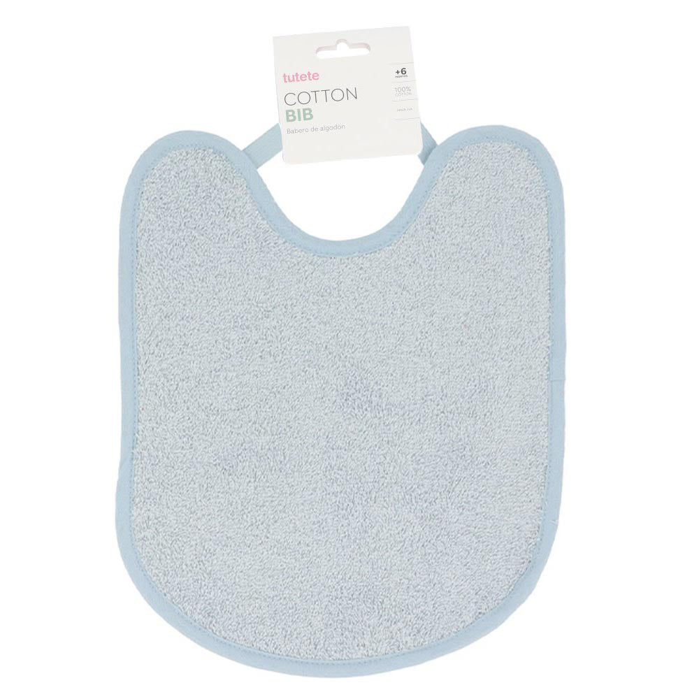 BABERO RIZO IMPERMEABLE TUTETE ·AZUL· - Happy Moments Baby