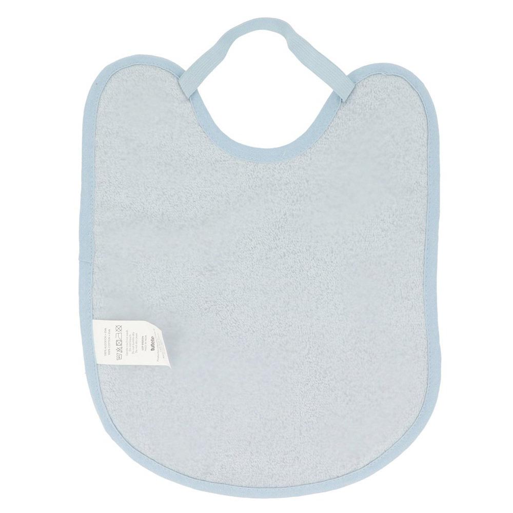 BABERO RIZO IMPERMEABLE TUTETE ·AZUL· - Happy Moments Baby