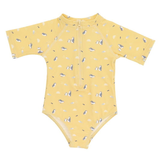 BAÑADOR CON CREMALLERA INFANTIL ·PENGUINS· - Happy Moments Baby