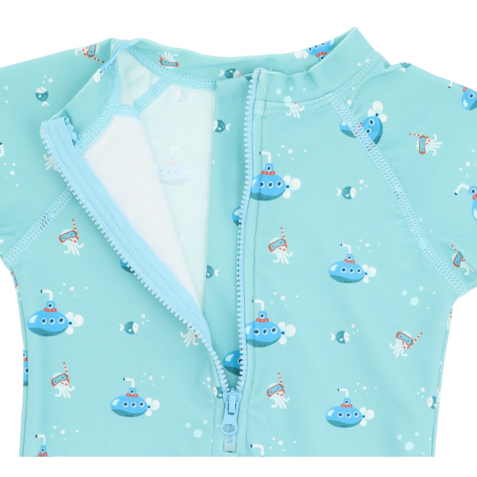 BAÑADOR CON CREMALLERA INFANTIL ·SUBMARINE· - Happy Moments Baby