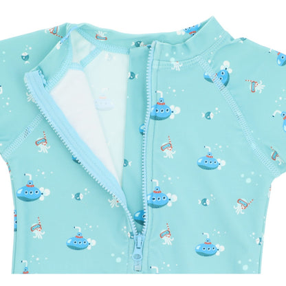 BAÑADOR CON CREMALLERA INFANTIL ·SUBMARINE· - Happy Moments Baby
