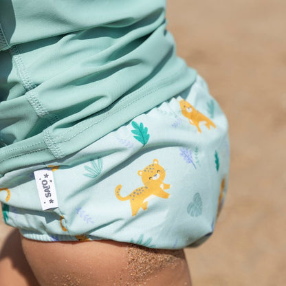 BAÑADOR PAÑAL BEBÉ SARO ·GUEPARDOS· - Happy Moments Baby
