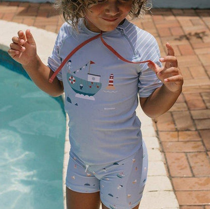 BAÑADOR SHORT TUTETE ·FISHING BOAT· - Happy Moments Baby