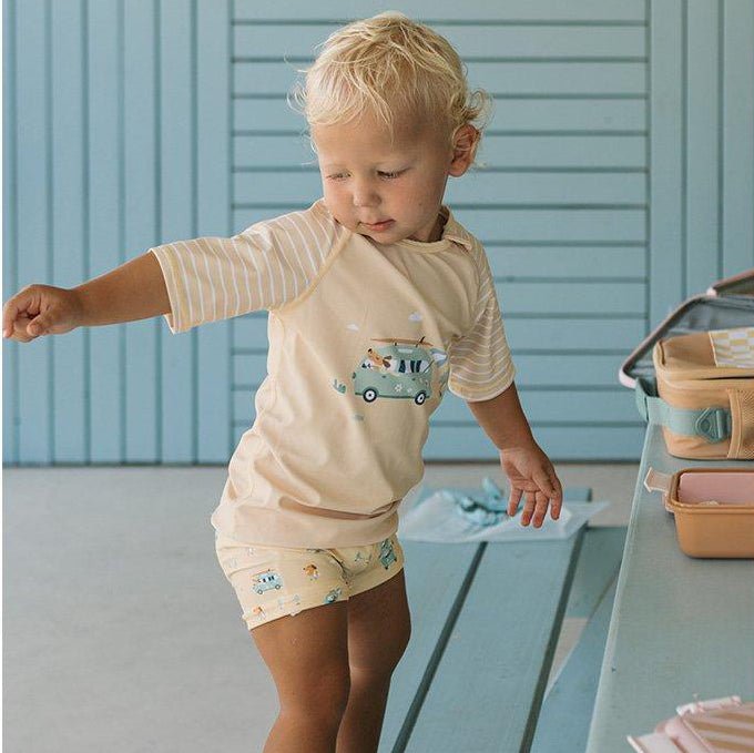 BAÑADOR SHORT TUTETE ·SURF VAN· - Happy Moments Baby