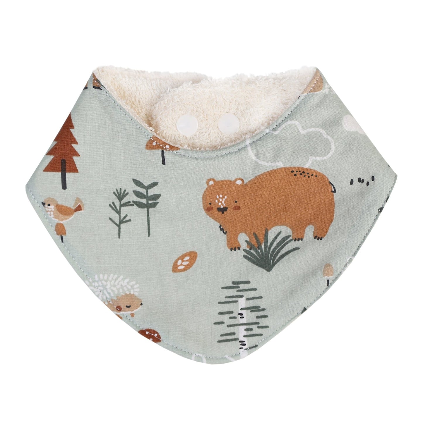BANDANA BEBÉ ·BOSQUE· - Happy Moments Baby
