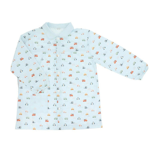 BATA/BABI ESCOLAR CON BOTONES TUTETE ·CITY CARS· - Happy Moments Baby