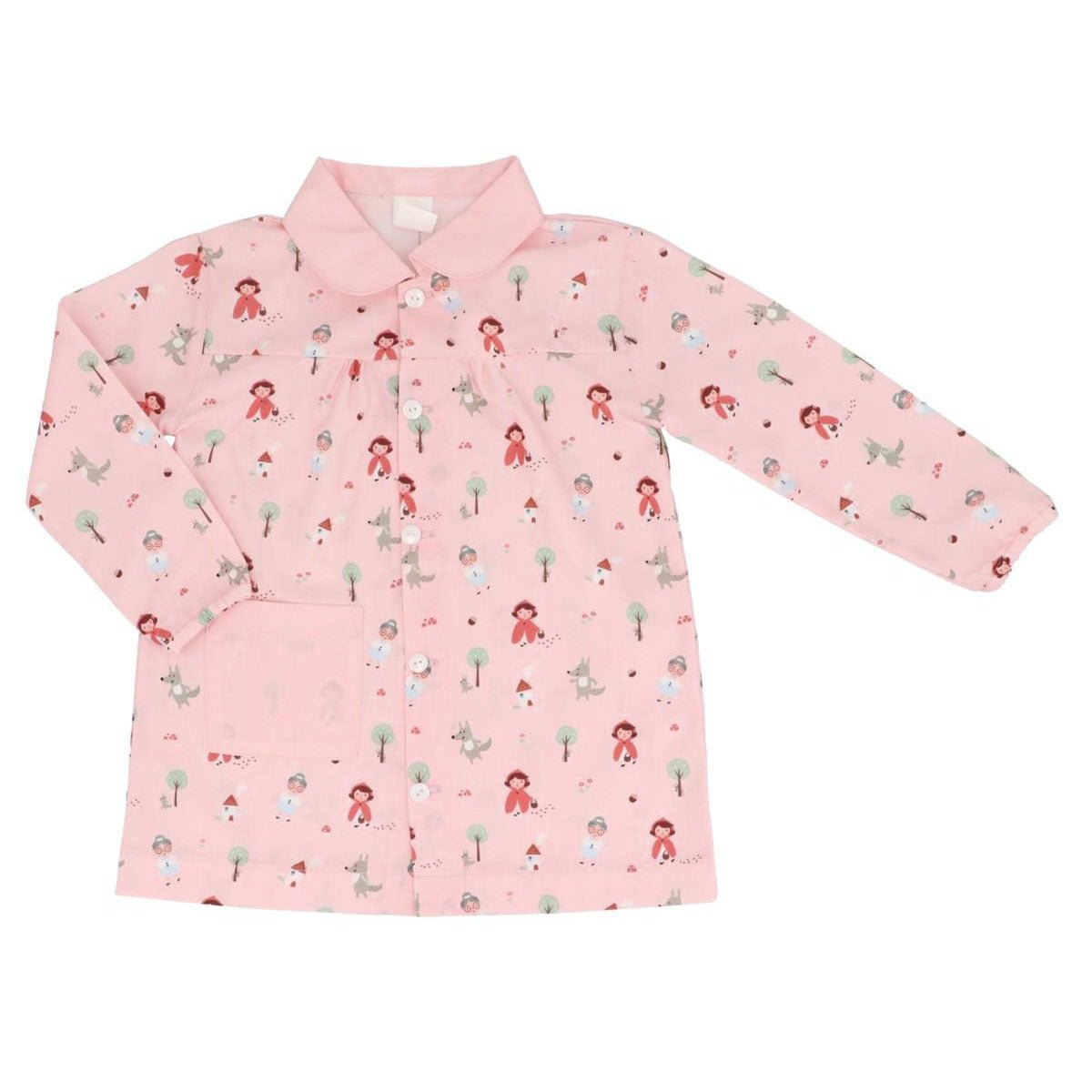 BATA/BABI ESCOLAR CON BOTONES TUTETE ·LITTLE RED· - Happy Moments Baby