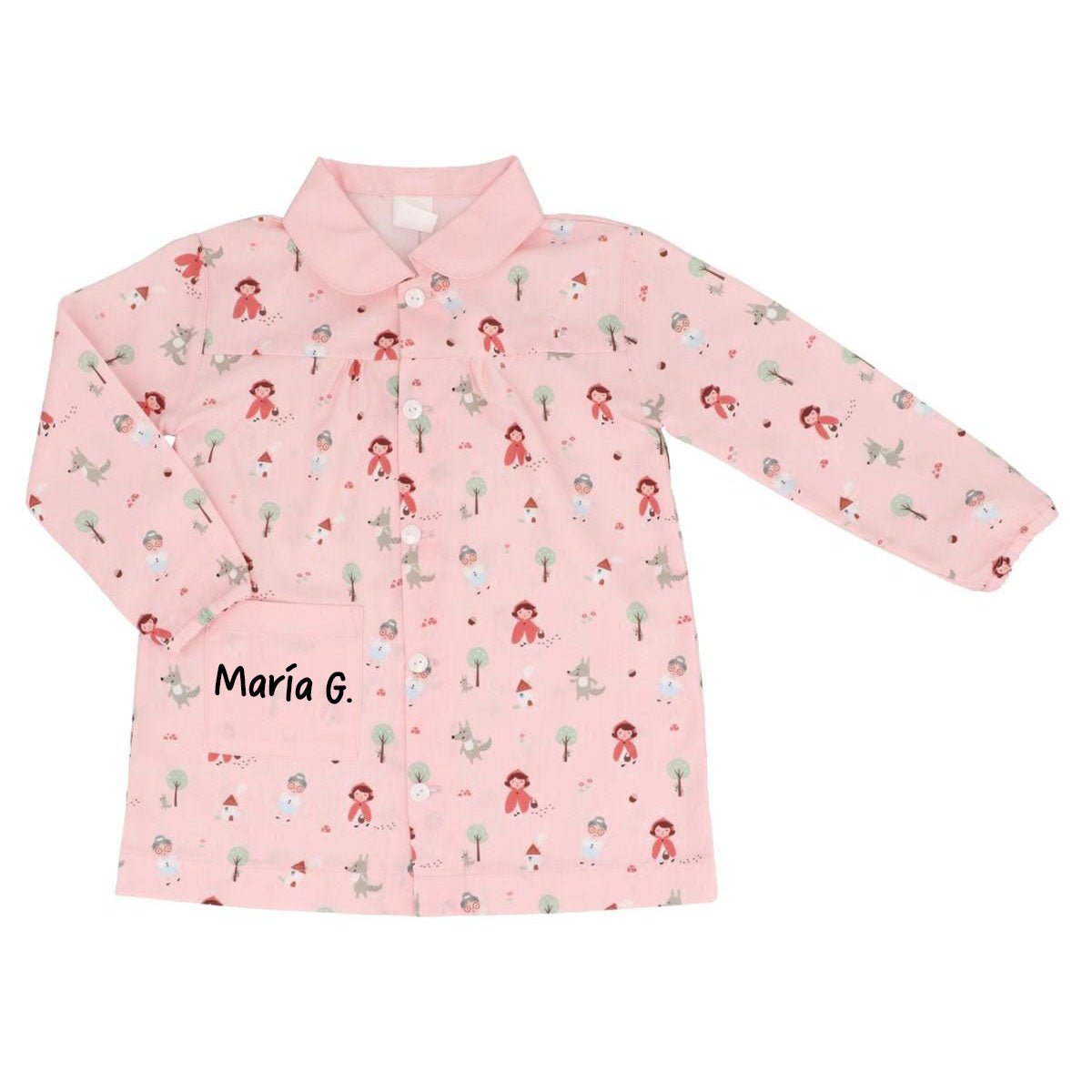 BATA/BABI ESCOLAR CON BOTONES TUTETE ·LITTLE RED· - Happy Moments Baby