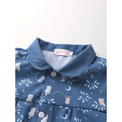 BATA/BABI ESCOLAR CON BOTONES TUTETE ·MAGICAL FOREST· - Happy Moments Baby