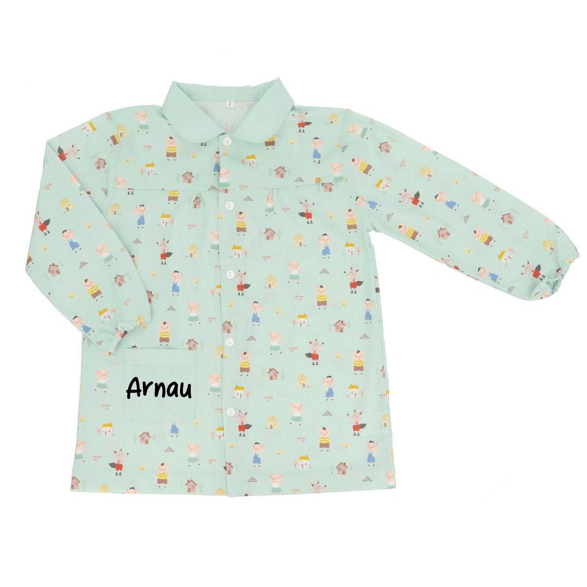 BATA/BABI ESCOLAR CON BOTONES TUTETE ·THREE LITTLE PIGS· - Happy Moments Baby