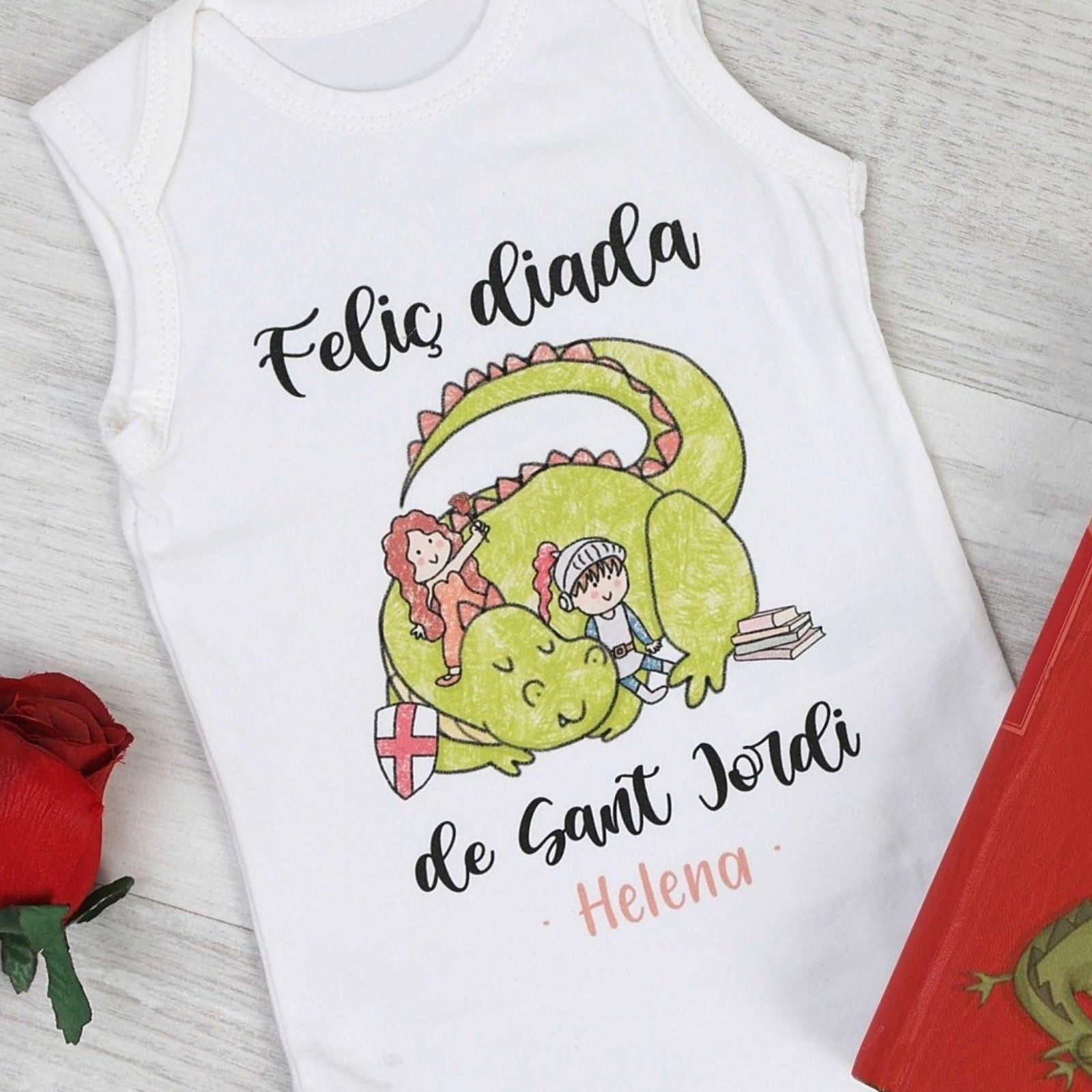 BODY BEBÉ - FELIÇ DIADA DE SANT JORDI - Happy Moments Baby