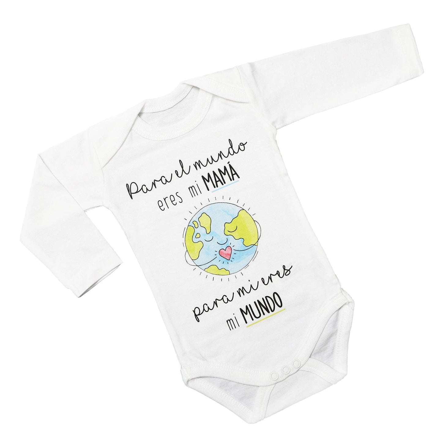 BODY BEBÉ - MAMÁ ERES MI MUNDO - Happy Moments Baby