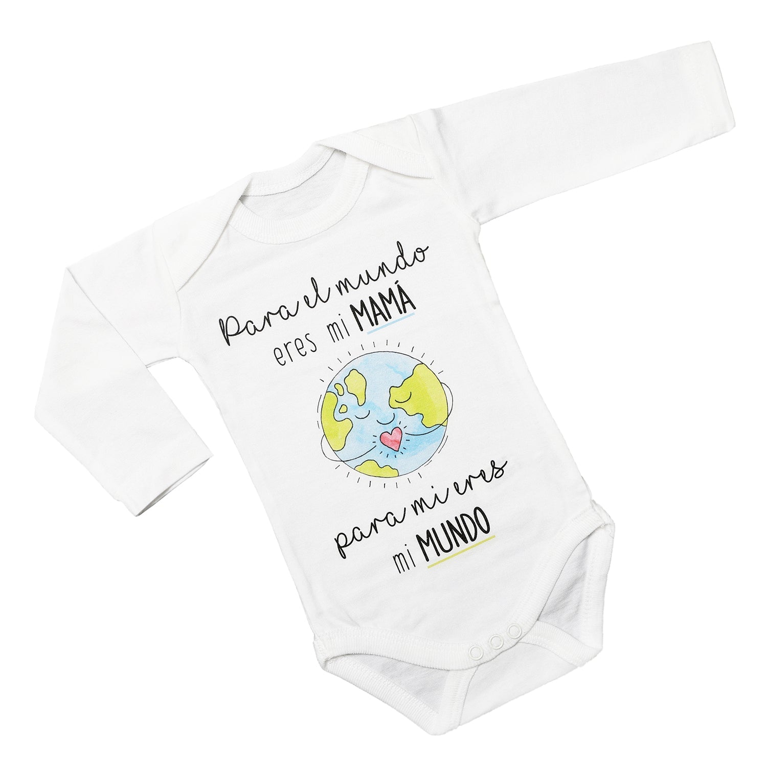 BODY BEBÉ - MAMÁ ERES MI MUNDO - Happy Moments Baby